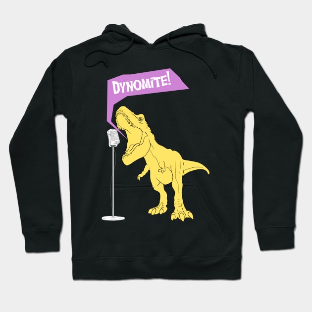 Dynomite Dinosaur Hoodie by GLStyleDesigns